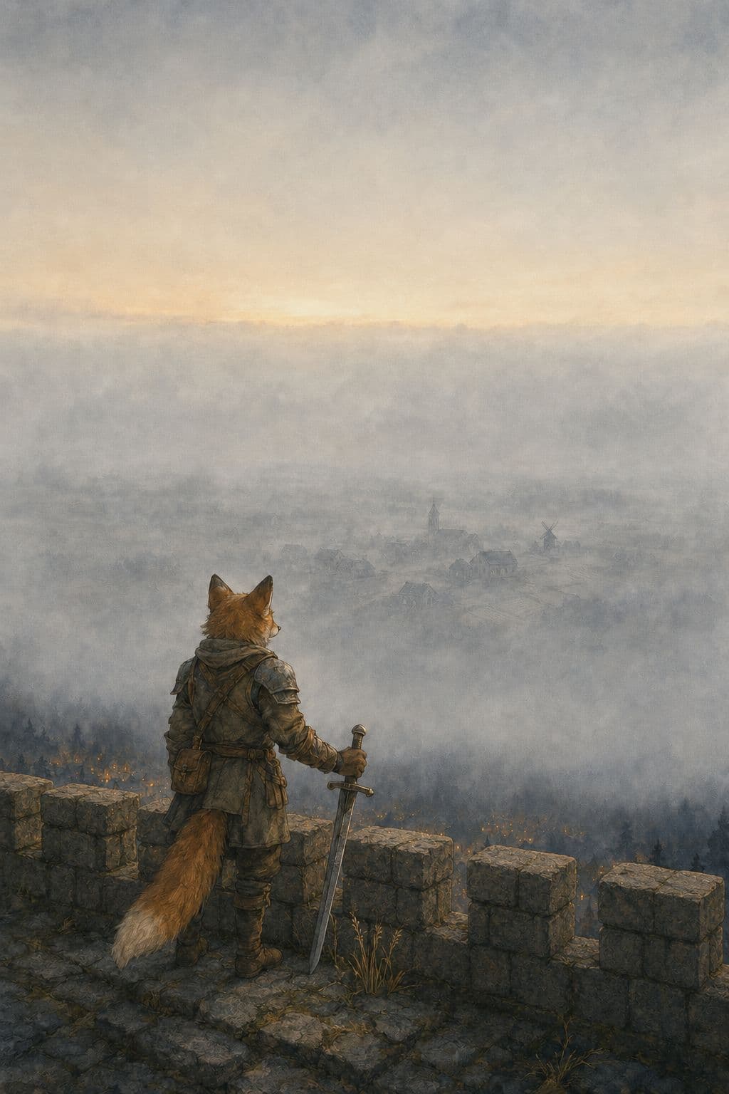 The Fox Who Stayed, front cover